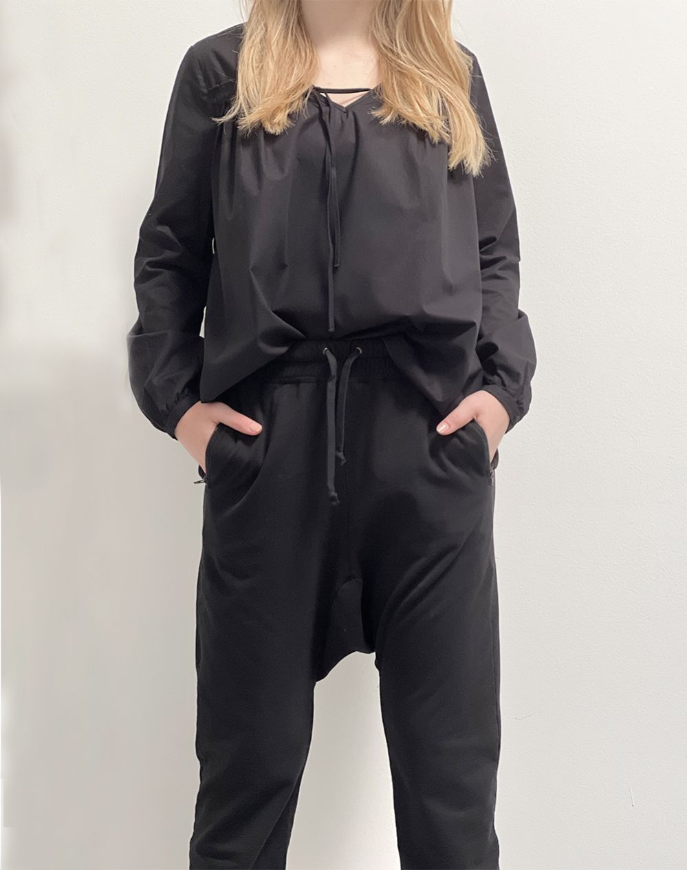 Hedda William Tunika Brunhilde Bio Baumwolle black