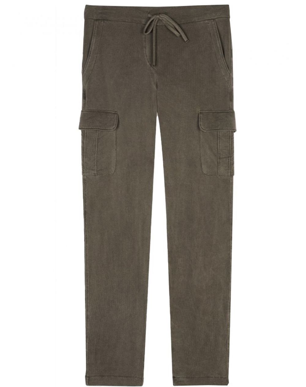 Majestic Filatures Cargo Jogger Soft Touch kaki