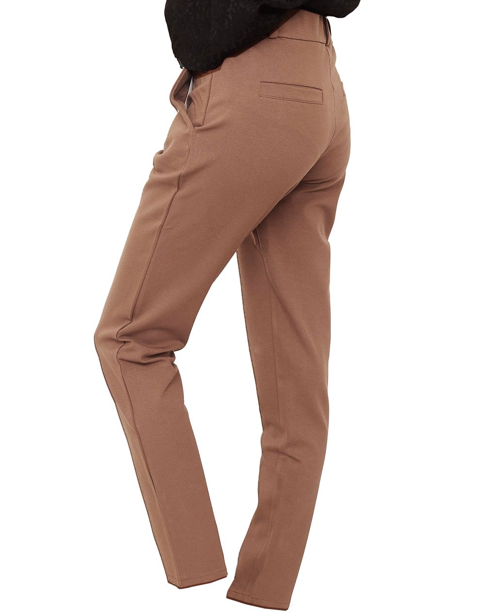 Copenhagen Luxe Klassische Hose mit Stretch camel