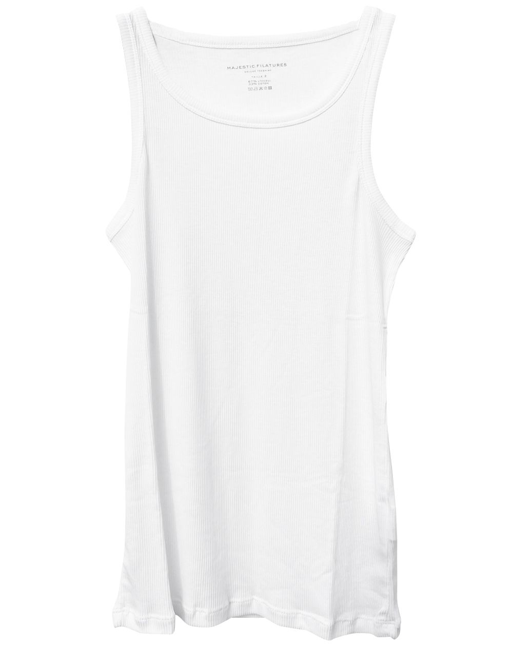 Majestic Filatures Rip Top High white