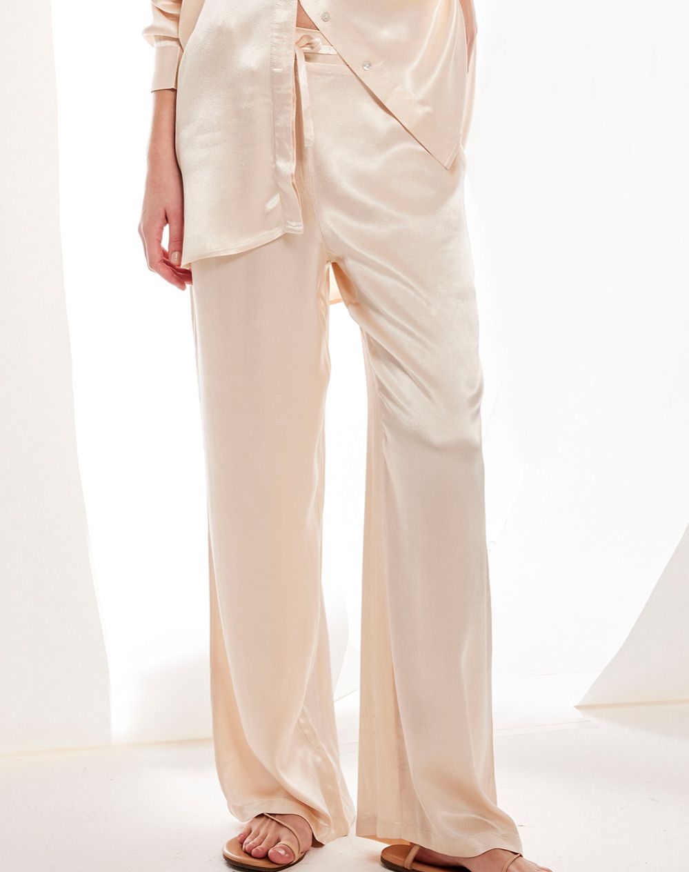 JcSophie Satin Hose Tara sand