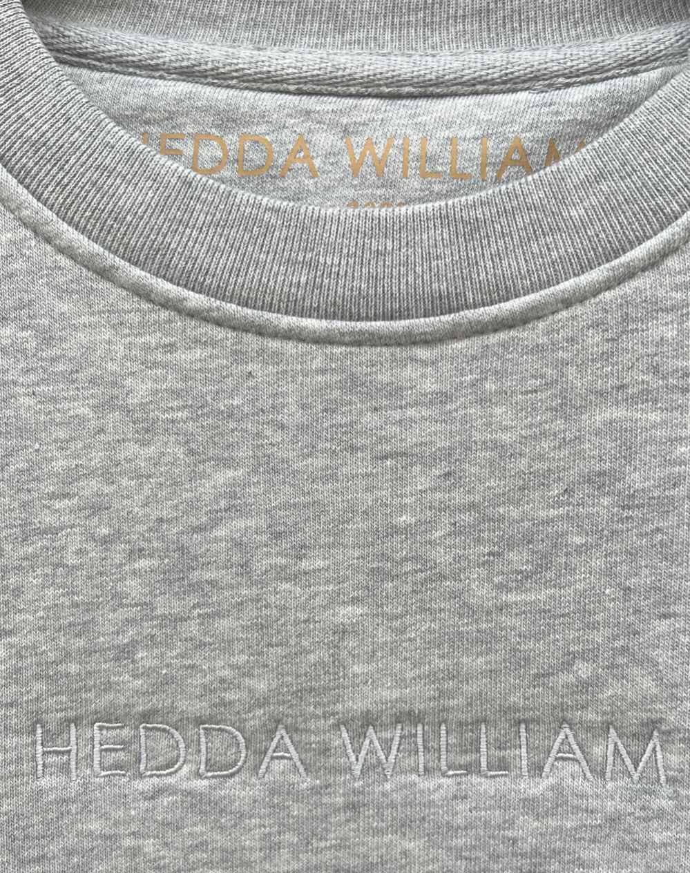 Hedda William Sweater Enna Limited Edition No°15 grey melange