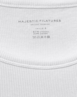 Majestic Filatures Rip Top High white