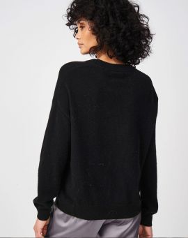 Les tricots de Lea Kaschmir Pullover Mapoupette black