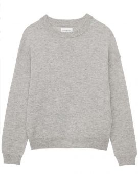 Les tricots de Lea Kaschmir Sweater Mapoupette gris chine