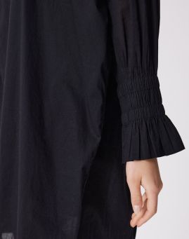 Not Shy Kleid Rina Baumwolle black