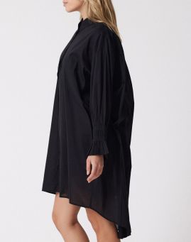 Not Shy Kleid Rina Baumwolle black